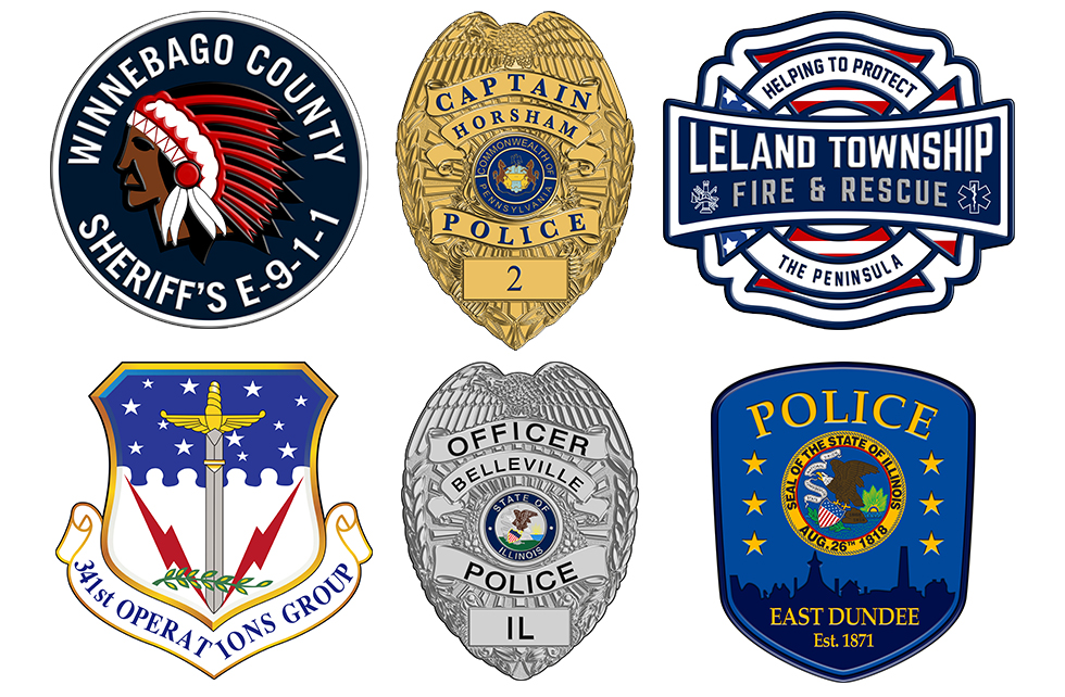 Graphic Design Patch Plaques